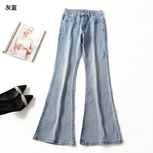 413979 夏牛仔裤 女长款.S.M.XL