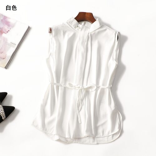 249371 夏上衣 女中长款无袖套头.M.L.XL.2XL.3XL