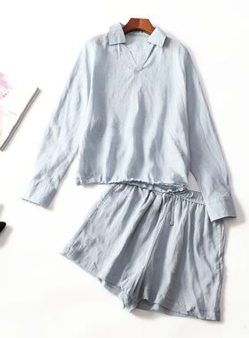 248566 春上衣裤子套装 女短款长袖套头.S.M.L.XL