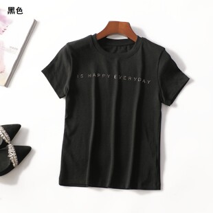 249289 夏T恤 女中长款短袖套头.L.XL.2XL.3XL.4XL