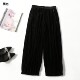 秋九分休闲裤 247974强烈推荐 南油轻奢高端大MIMI系列丝绒女裤