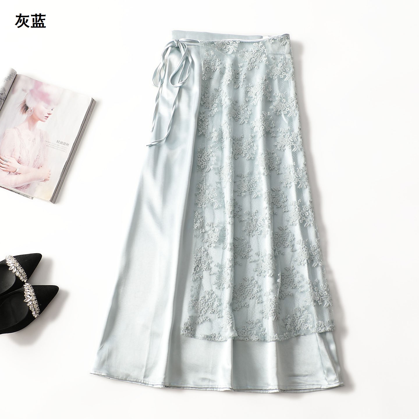 246404 夏半身裙 女加长清仓