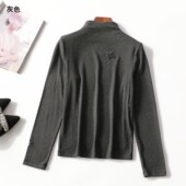 413779 套头 长袖 春打底衫 女中长款