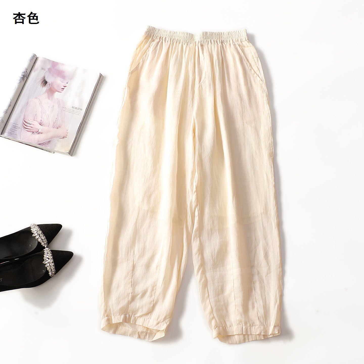 249033 夏休闲裤 女长款.M