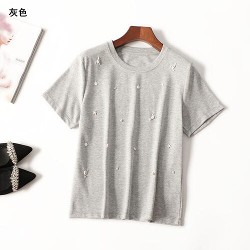 411363 夏T恤 女中长款短袖.L.2XL.3XL
