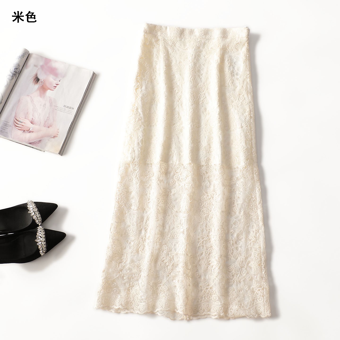 246451 夏半身裙 女加长清仓