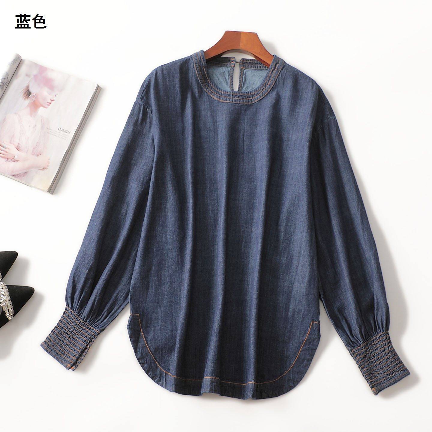 412084 秋棉衬衫 女中长款长袖套头现货,女装/女士精品,衬衫,淘宝优惠券,粉丝福利购,淘宝优惠卷