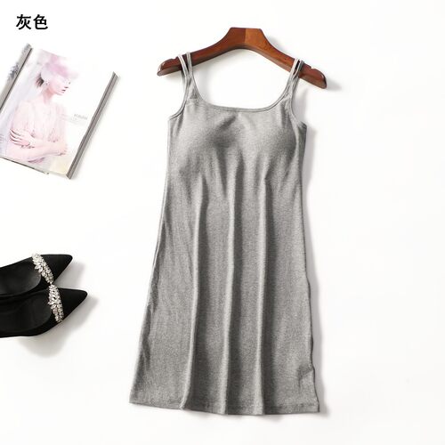 248833 夏吊带 女中长款套头.M.L