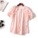 246067值南油高端轻奢欧货清货卡MAN家亲肤天丝夏圆领短袖 衬衫