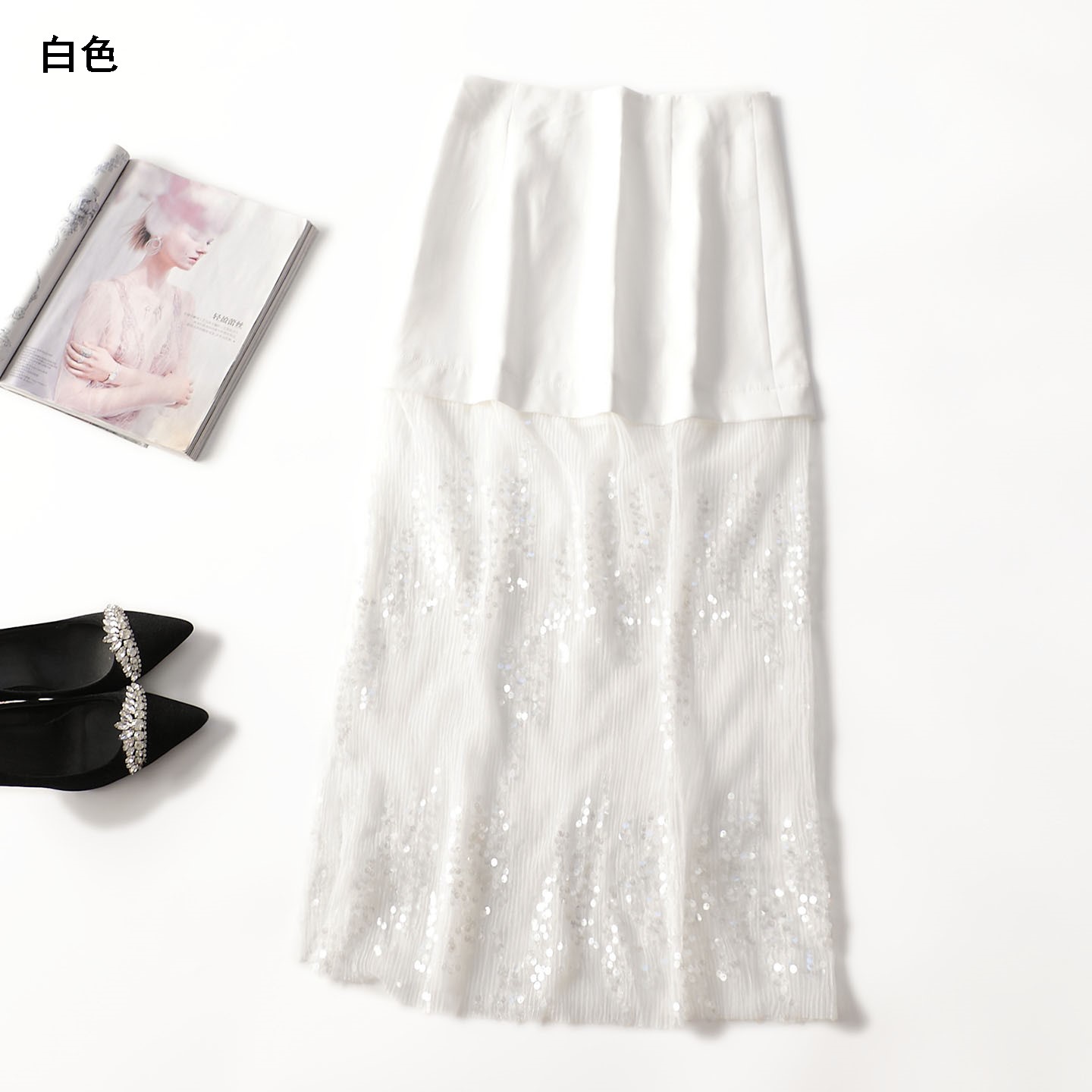 246536 夏半身裙 女加长