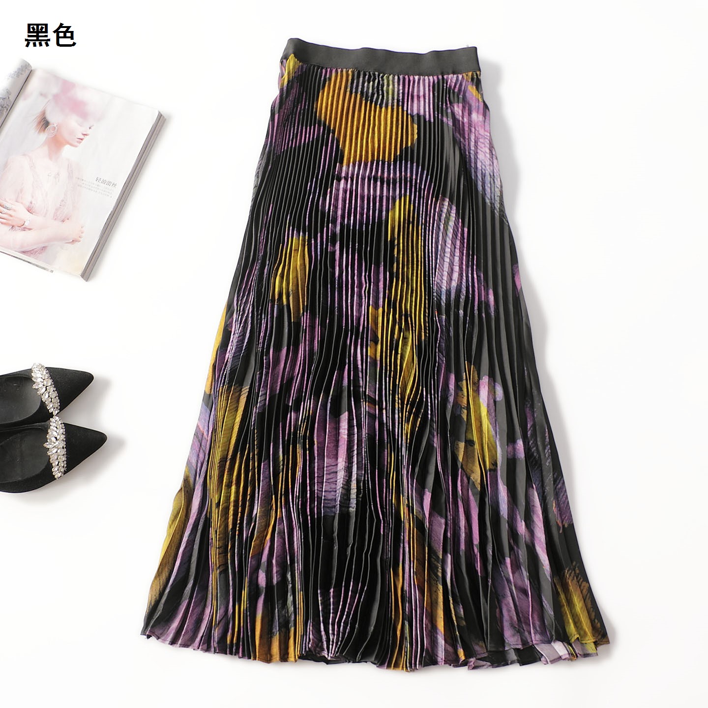 411616 夏半身裙 女加长清仓