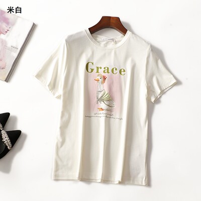 249112 清仓夏T恤 女中长款短袖套头.L.XL.3XL.4XL