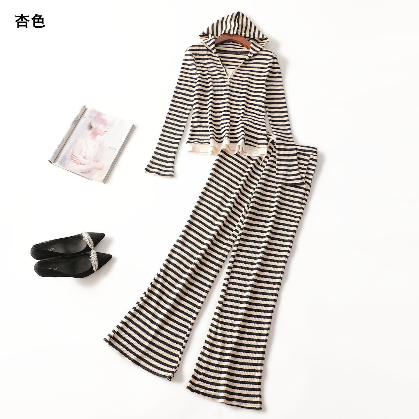 412143 秋上衣裤子套装 女长款长袖套头现货,女装/女士精品,时尚套装,淘宝优惠券,粉丝福利购,淘宝优惠卷