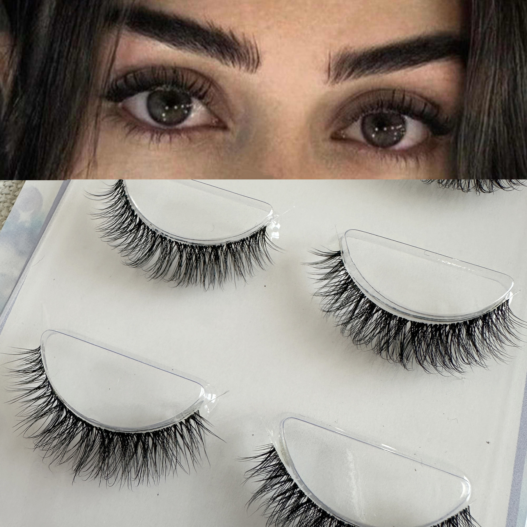 小俄卷 超短款D翘浓密混血感伪素颜透明梗假睫毛辣妹自然欧美风,彩妆/香水/美妆工具,假睫毛,淘宝优惠券,粉丝福利购,淘宝优惠卷