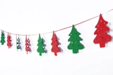 Рождественское декоративное украшение окна подвесное флаг висящего флаг флаг флага флаг подвесной украшение рождественская елка макета сцены
