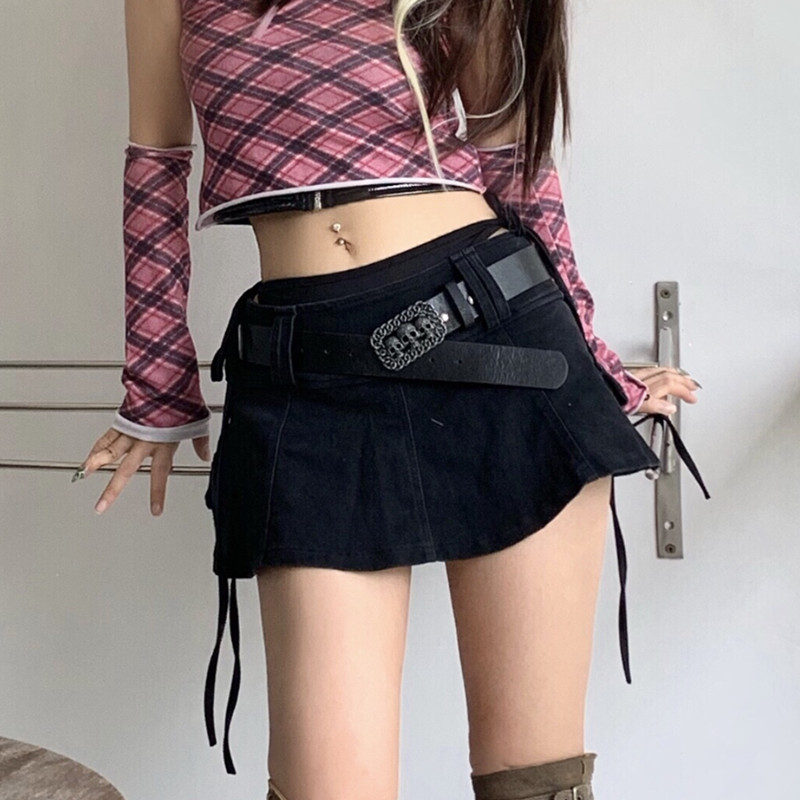 amamay少女最爱法式原宿80s短裙热销32件买三送一
