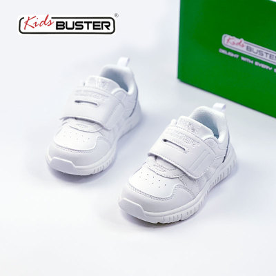 香港buster白色运动鞋幼儿园上学小白鞋中小儿童男女童鞋轻便机能 — 1