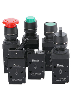 亚德客型M5机械阀换向阀M5B210-06\M5C/R/L/Y/PM/PP/PF/PL/HS210