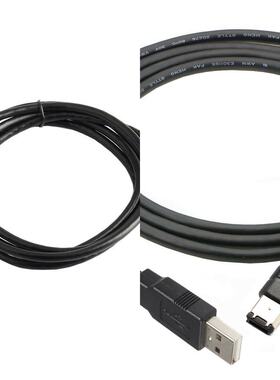 标准铜线IEEE400 1394 Firewire USB AM转6P线USB转1394声卡连接