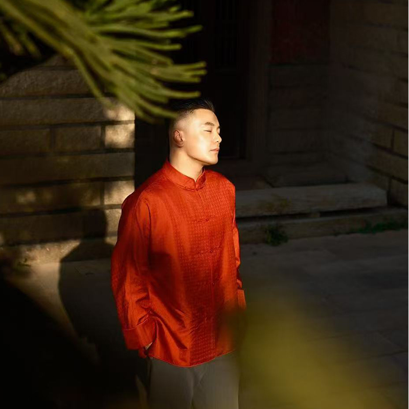 婚庆国风男装爸爸装收藏级唐装