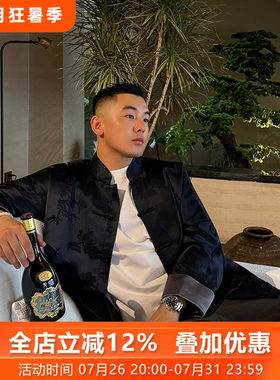 唐装复古外套外套男士国风