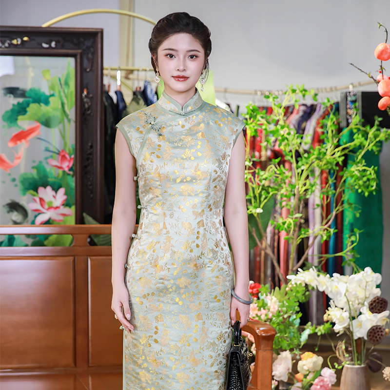 高级原厂原创复古旗袍