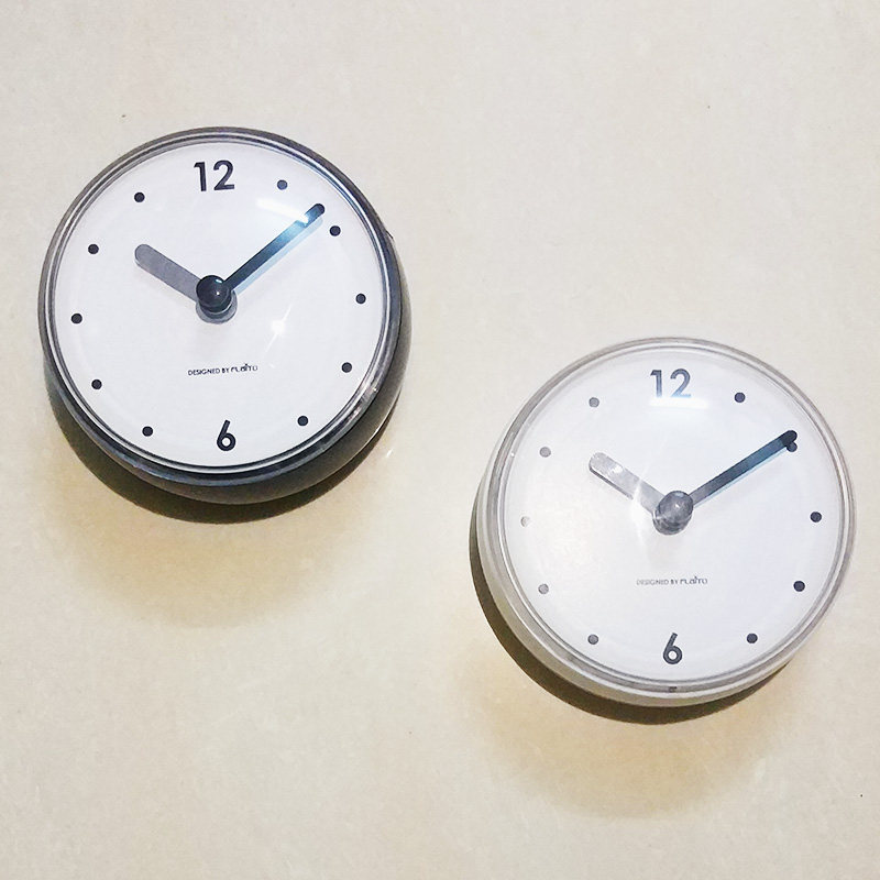 韩版静音浴室钟表吸盘电子钟防水挂钟厨房冰箱石英钟贴玻璃镜子|ruв категории Домашний быт, часы, украшения дома/будильник, настенные часы - от Buy2taobao.com для оказания профессиональной услуги покупки агента Taobao