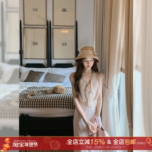 许许然Madeleine【Quirky女孩儿】悸动少女心！波点雪纺系带上衣