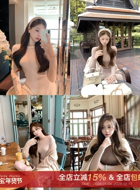 许许然Madeleine【香草可露丽】100羊毛软糯慵懒松弛感针织衫上衣