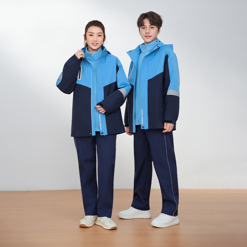 南昌市校服高中学生冬装冲锋衣