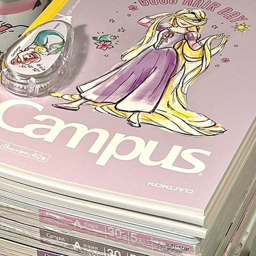国誉campus笔记本子迪士尼公主