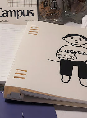 限定日本kokuyo国誉Noritake联名活页本8孔不硌手学生用笔记本b5