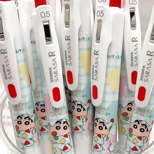 斑马睡衣蜡笔小新限定浓墨中性笔