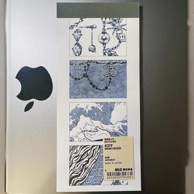 日本MUJI无印良品四格分镜本子