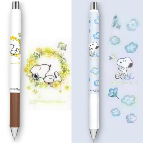 派通史努比速干黑色中性笔0.5
