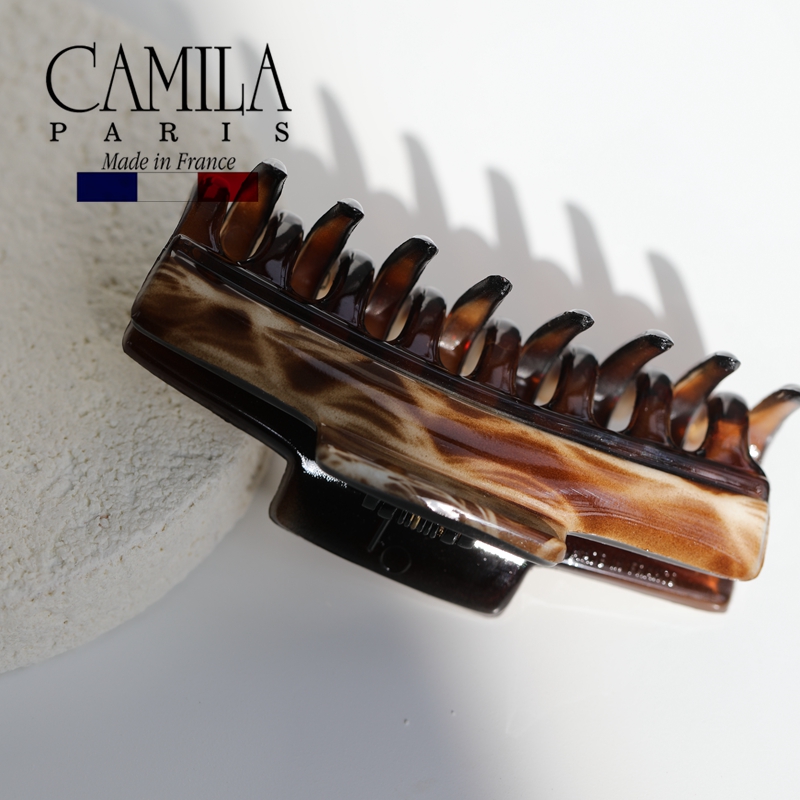 进口现货章小蕙Camila Paris法国发夹法式优雅小众鲨鱼夹长款抓夹