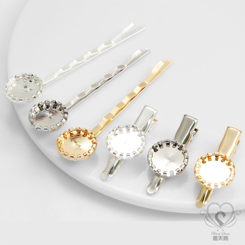 鹅姐电镀保色一直发夹鸭嘴夹