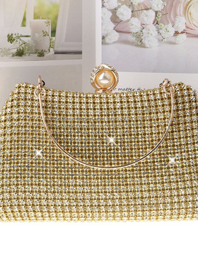 水钻包包女高端晚宴包手拿轻奢高级感礼服穿搭配旗袍包宴会手提包