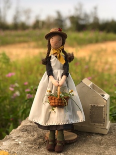 雀斑女孩【安妮】蒂尔达娃娃布艺玩偶定制娃娃