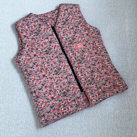 手工棉花马甲 成人棉背心 女士中老年 老年人棉坎肩秋冬200斤可穿