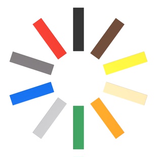 2431 兼容乐高 平面1x4 MOC国产小颗粒积木零件 100块