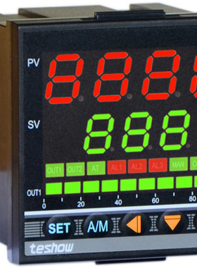 上海台松&厦门岛电teshow智能温控72*72EM705-520 FKA4-MN*AN-B-N