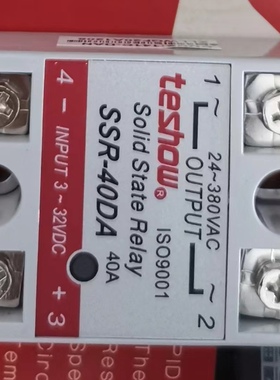 上海台松&厦门岛电TESHOW 单相固态SSR 10/25/40/60/75/90/100DA