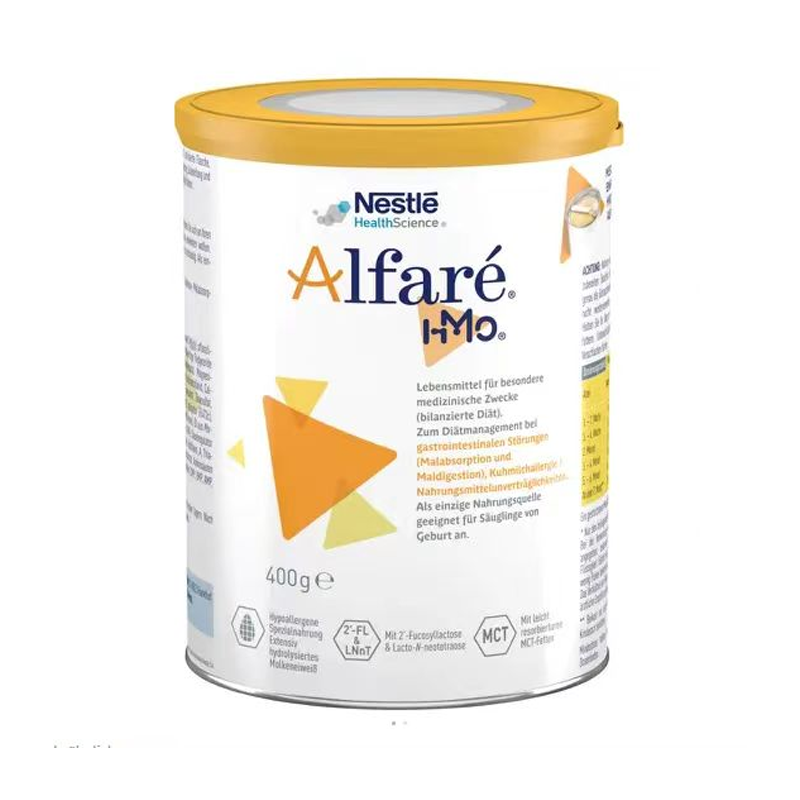 雀巢蔼儿舒深度水解婴幼儿宝宝无乳糖配方奶粉400g德国版欧版临期