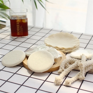 包邮 咖啡比利时虹吸壶滤布过滤布 法兰绒滤布 咖啡壶滤网10片装