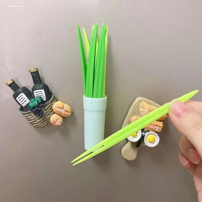 水果叉一次性食品级收纳罐水果牙签蛋糕点心甜品吃水果的小叉子