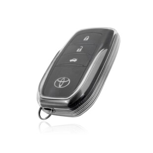 适用丰田汽车钥匙套致炫x致享YARiS L雅力士威驰FS包壳扣用22透明
