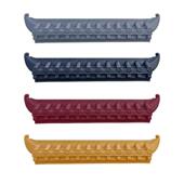 25cm小号免架子仿古瓦新中式 一体塑料墙饰挂饰玄关壁饰立体屋檐瓦