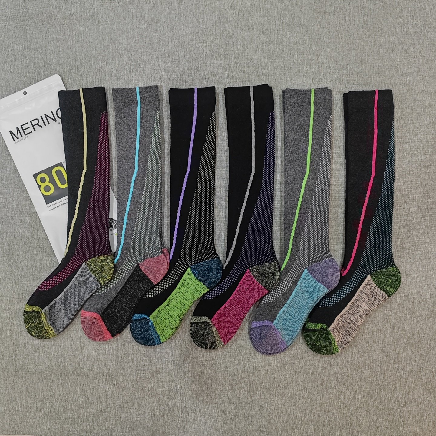 80%美丽奴羊毛袜-25℃专业户外徒步登山滑雪袜男女长筒加厚毛圈袜,户外/登山/野营/旅行用品,滑雪袜,淘宝优惠券,粉丝福利购,淘宝优惠卷