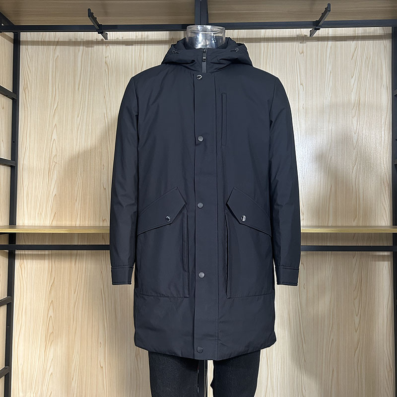 金利来男装秋冬款羽绒服连帽外套